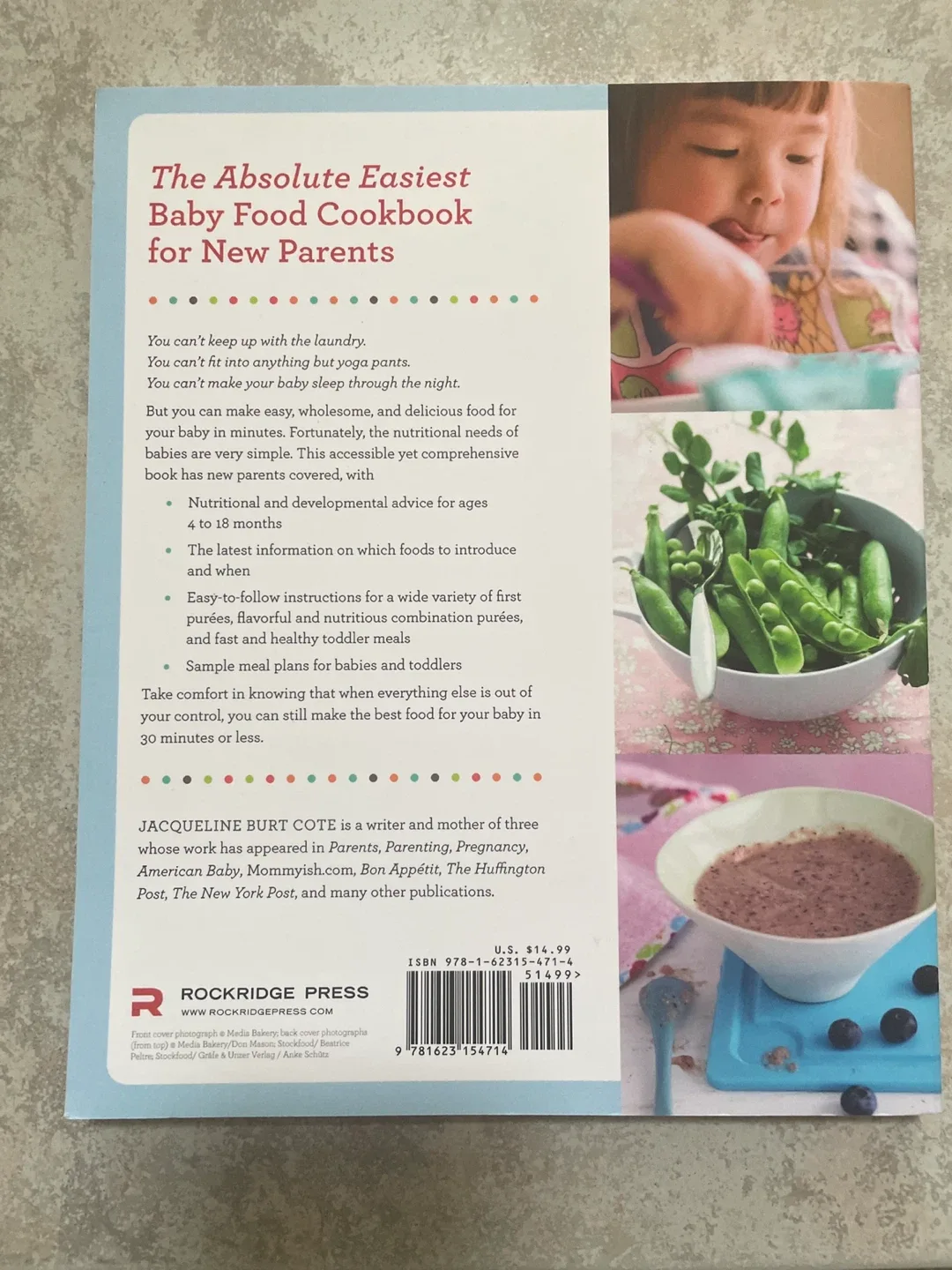 Fast & Fresh Baby Food Cookbook by Jacqueline Burt Cote image indicator(2)