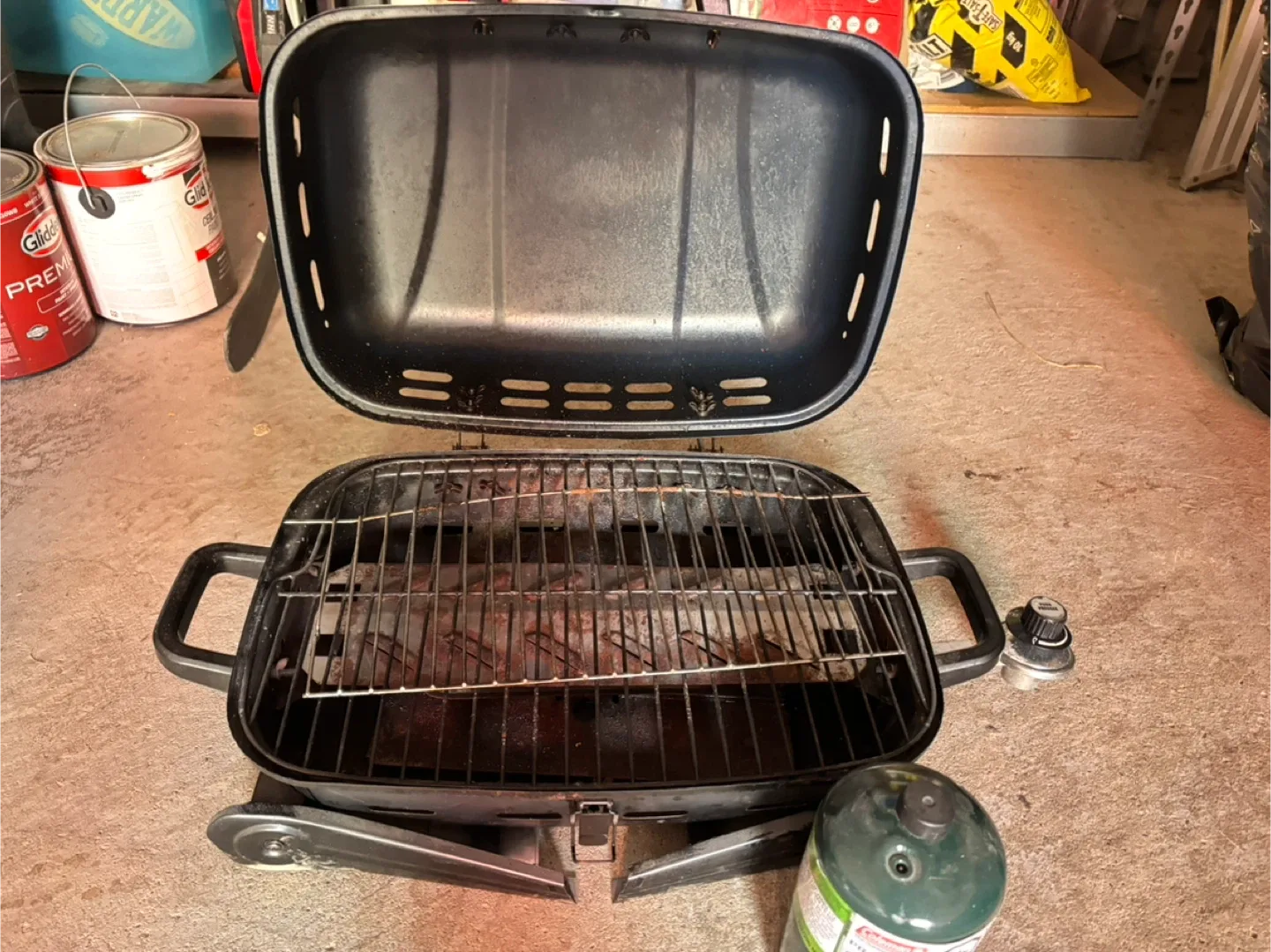 Martin Portable BBQ with Coleman Butane Gas image indicator(5)