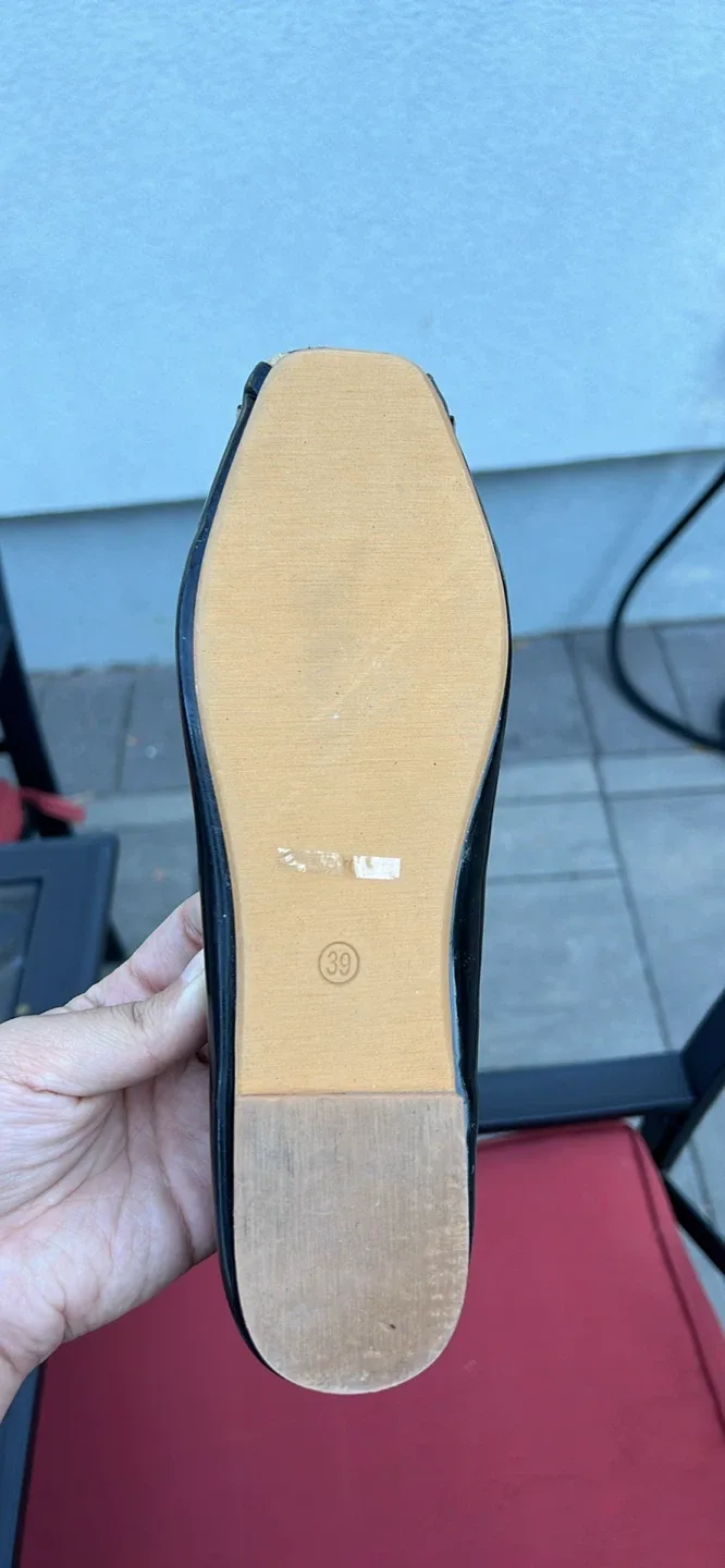 Go Fresh Black Flats - Size 39 image indicator(4)