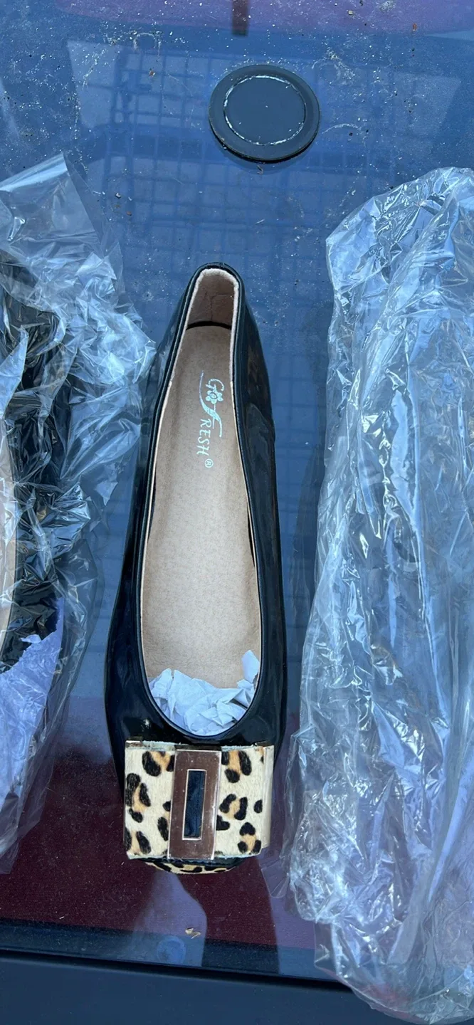 Go Fresh Black Flats - Size 39 image indicator(3)