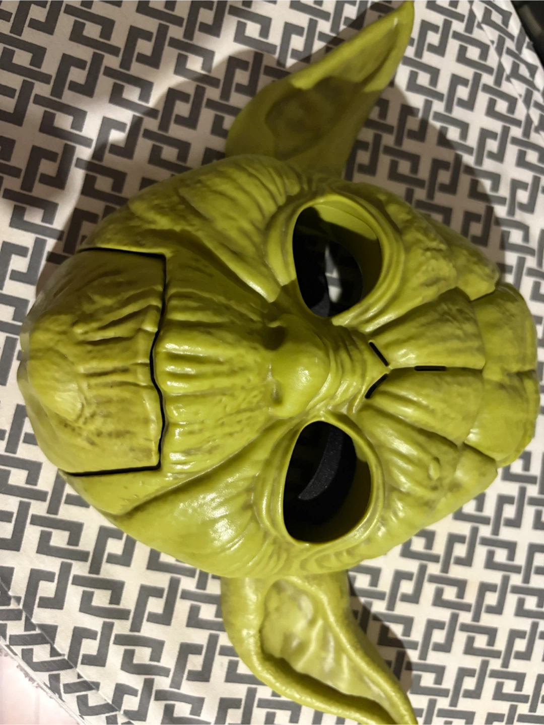 Star Wars Yoda Mask for Halloween - photo 4