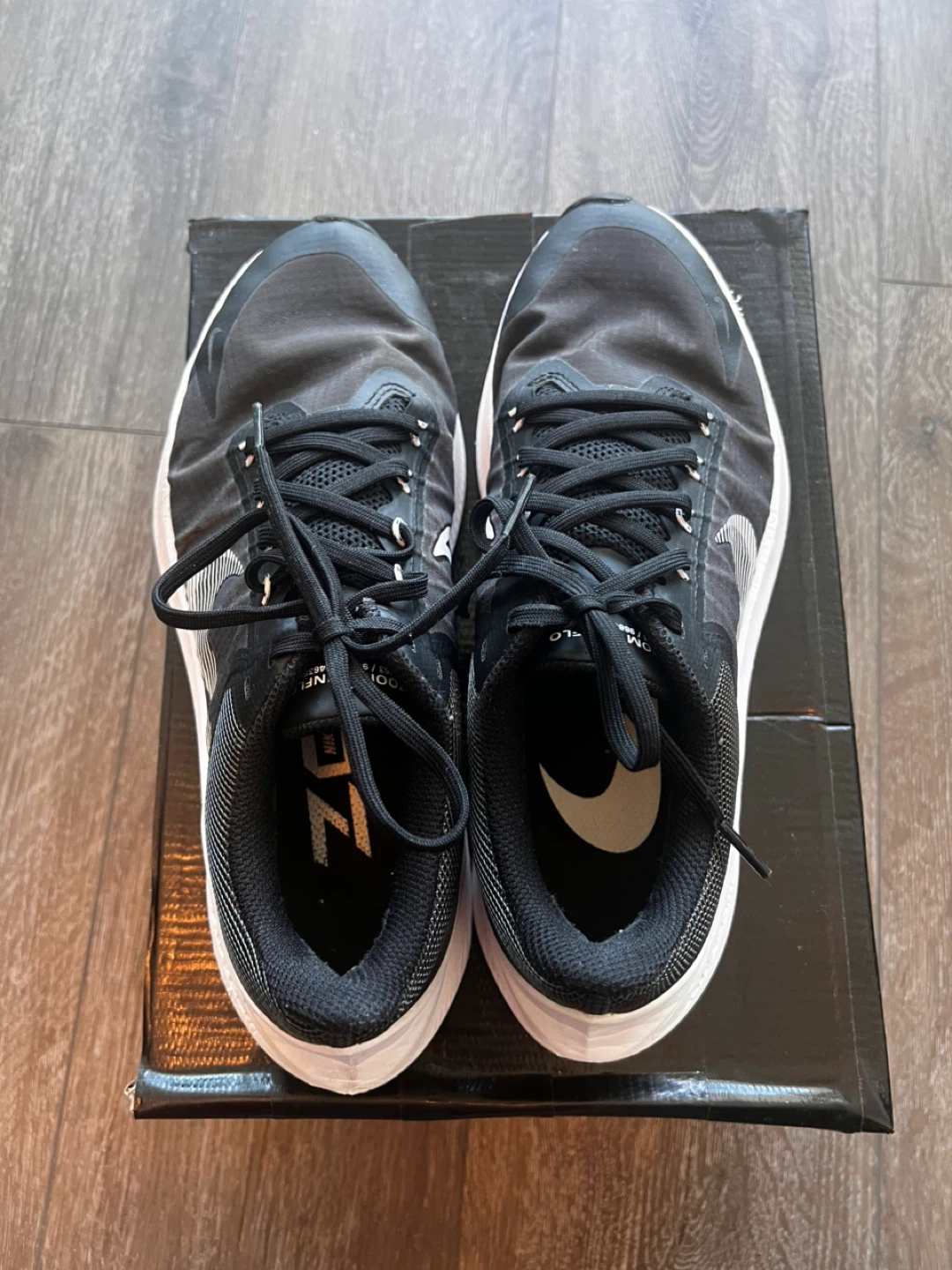 Nike Zoom Winflo 8 Black Running Shoes - Size 8 - photo 2