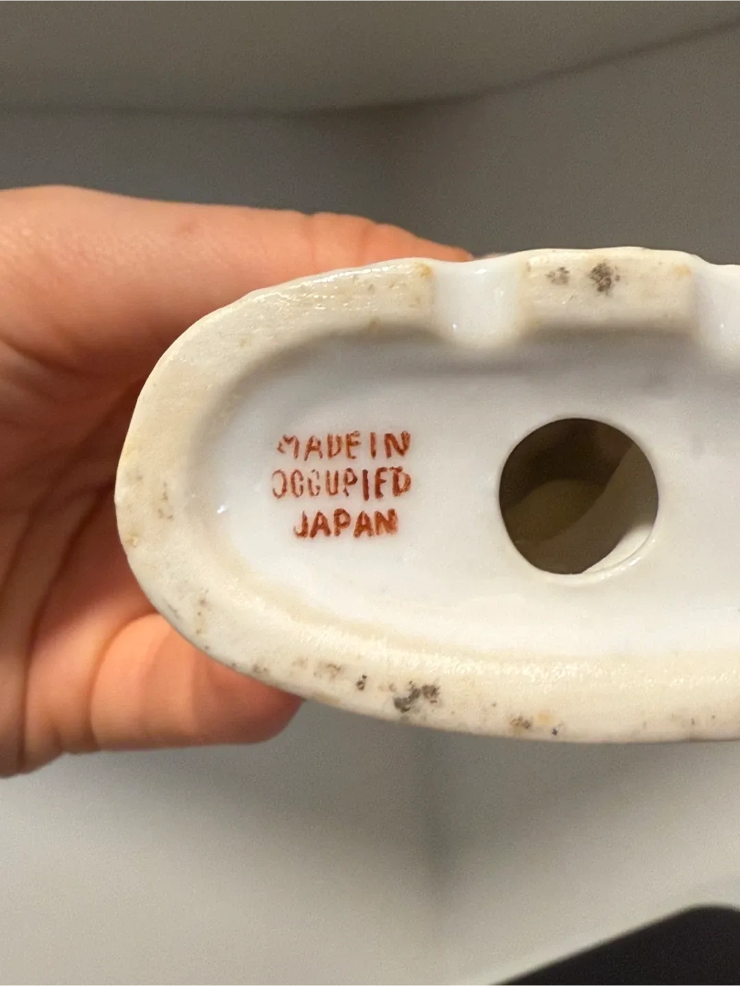 Vintage Porcelain Figure made in occupied Japan image indicator(2)