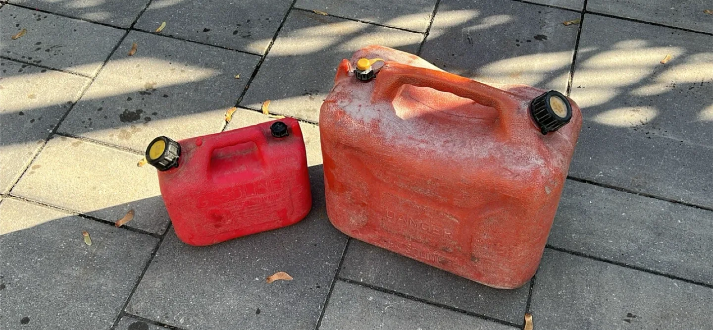 Red Gasoline Containers thumbnail