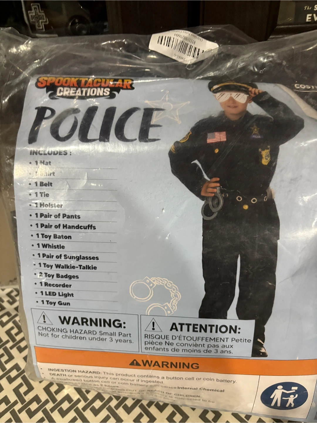 Brand new- Spooktacular Creations Police Costume - photo 3