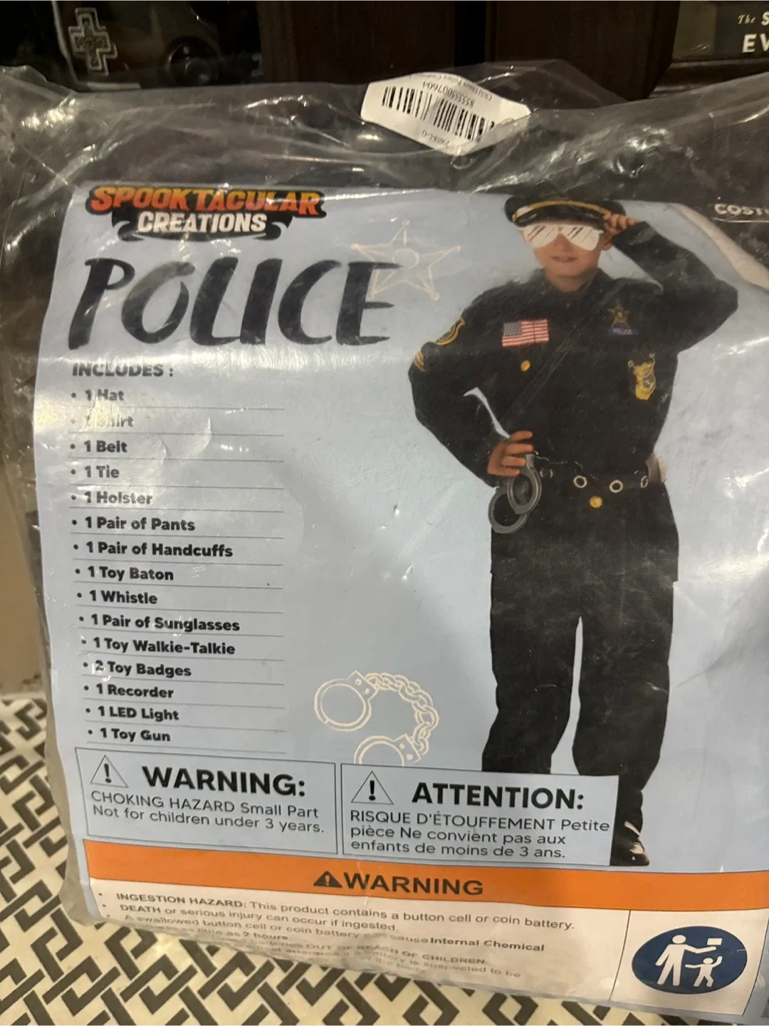 Brand new- Spooktacular Creations Police Costume image indicator(3)