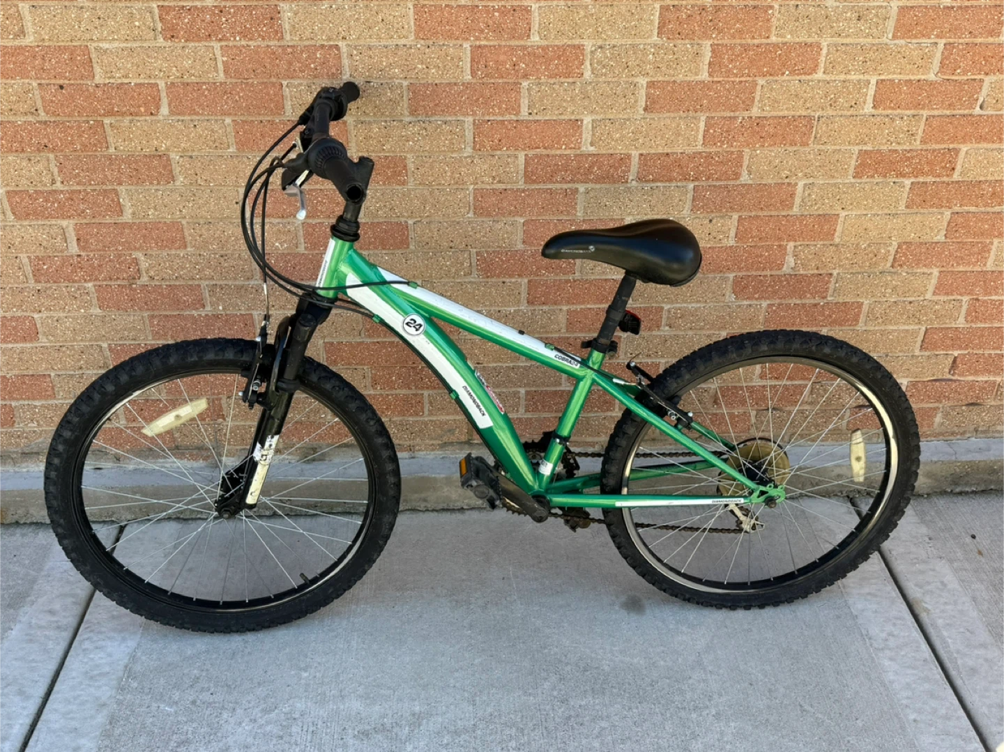 Diamondback Cobra 24" Green Bike