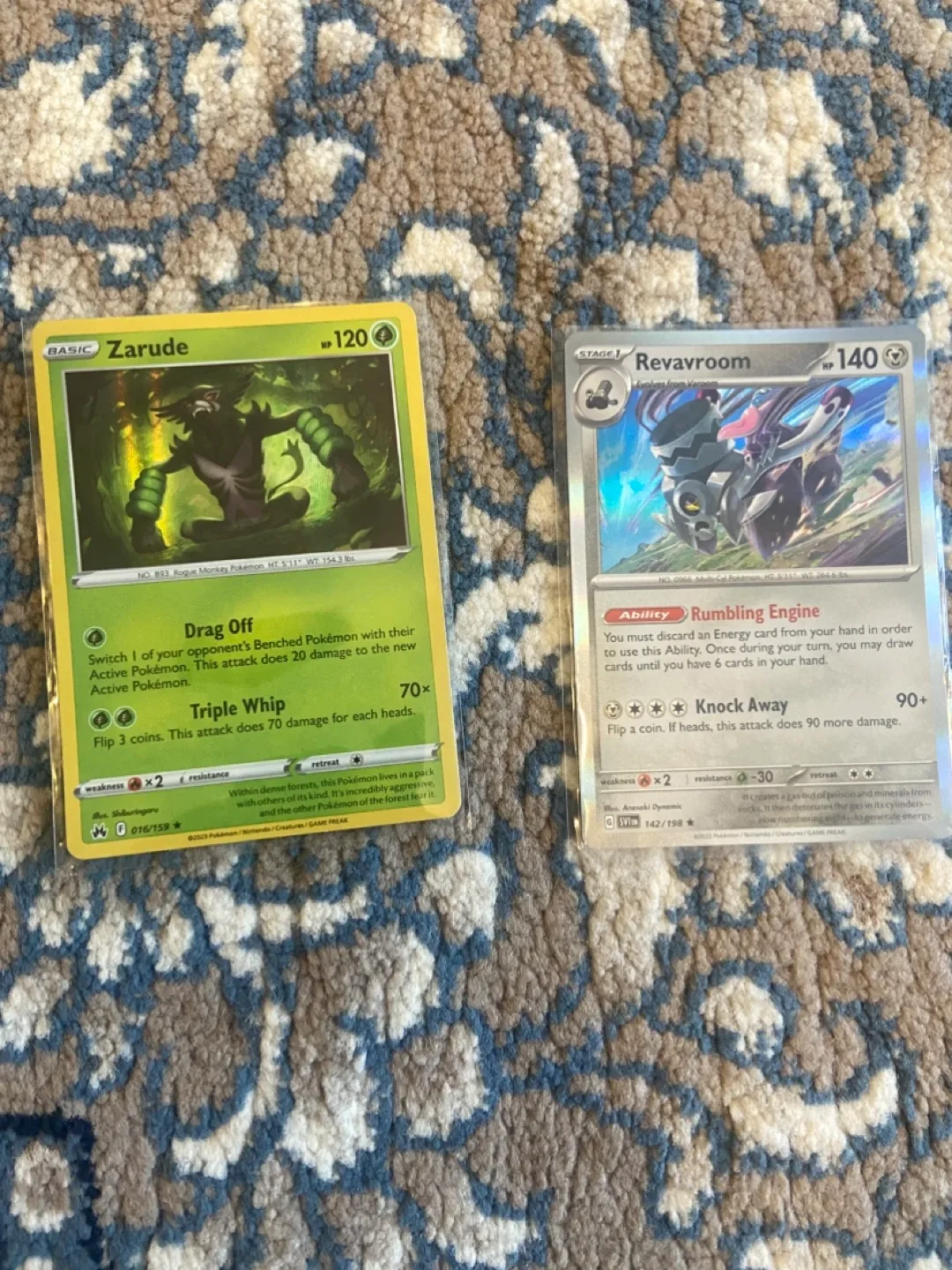 32 pokemon cards with 4 reverse holos and 2 regular holos image indicator(7)