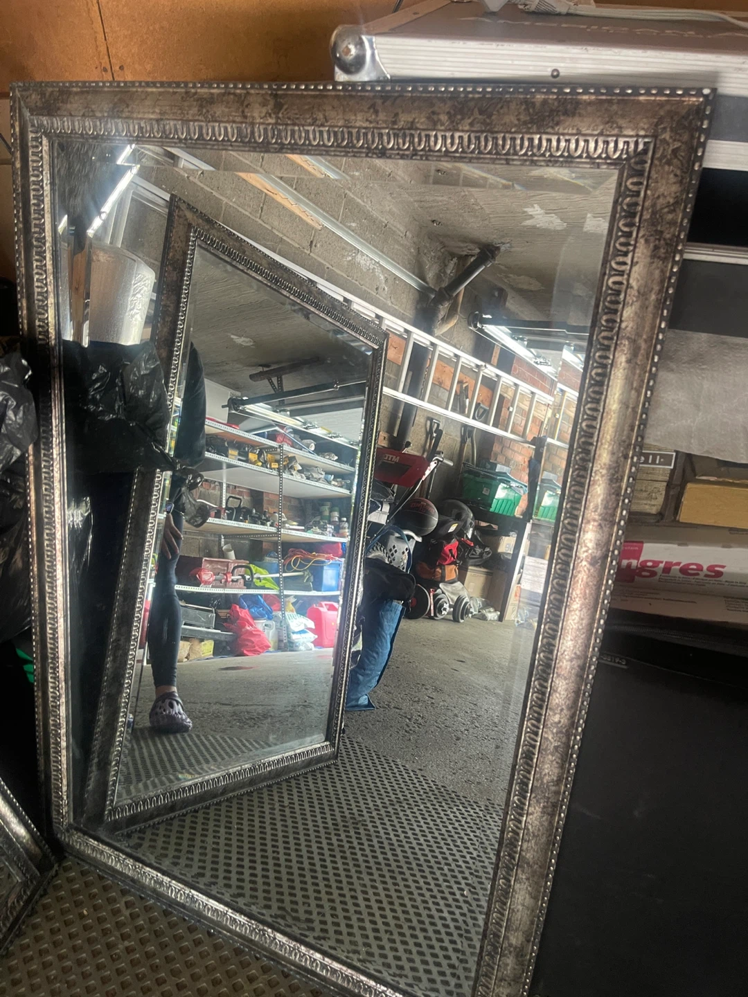 Framed Wall Mirror 27x48 inches - photo 4