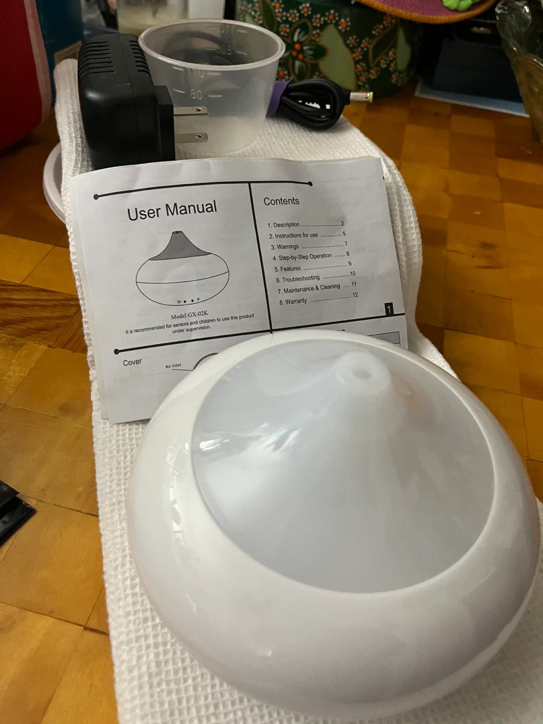 🥕 Aroma Diffuser GX-02K image indicator(3)