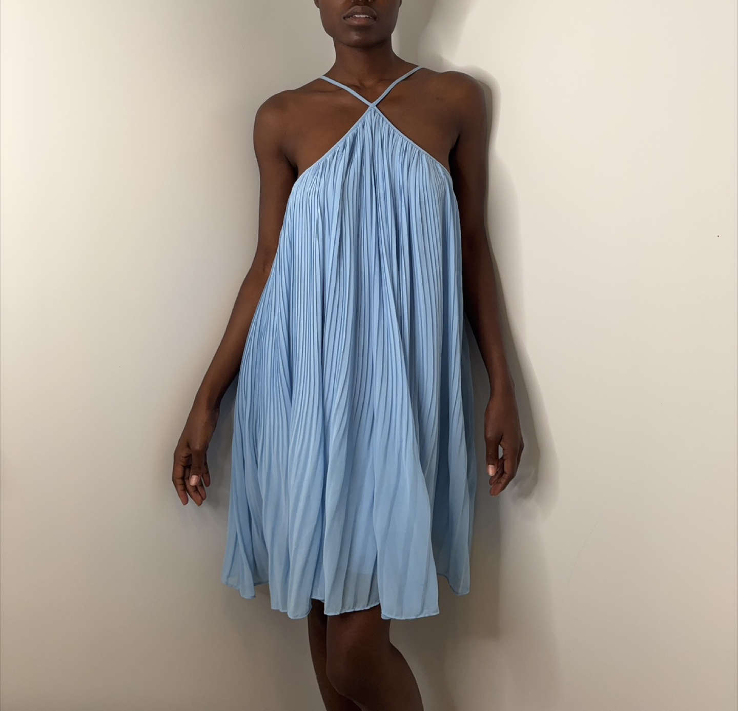 Light Blue Halter Sundress - photo 3
