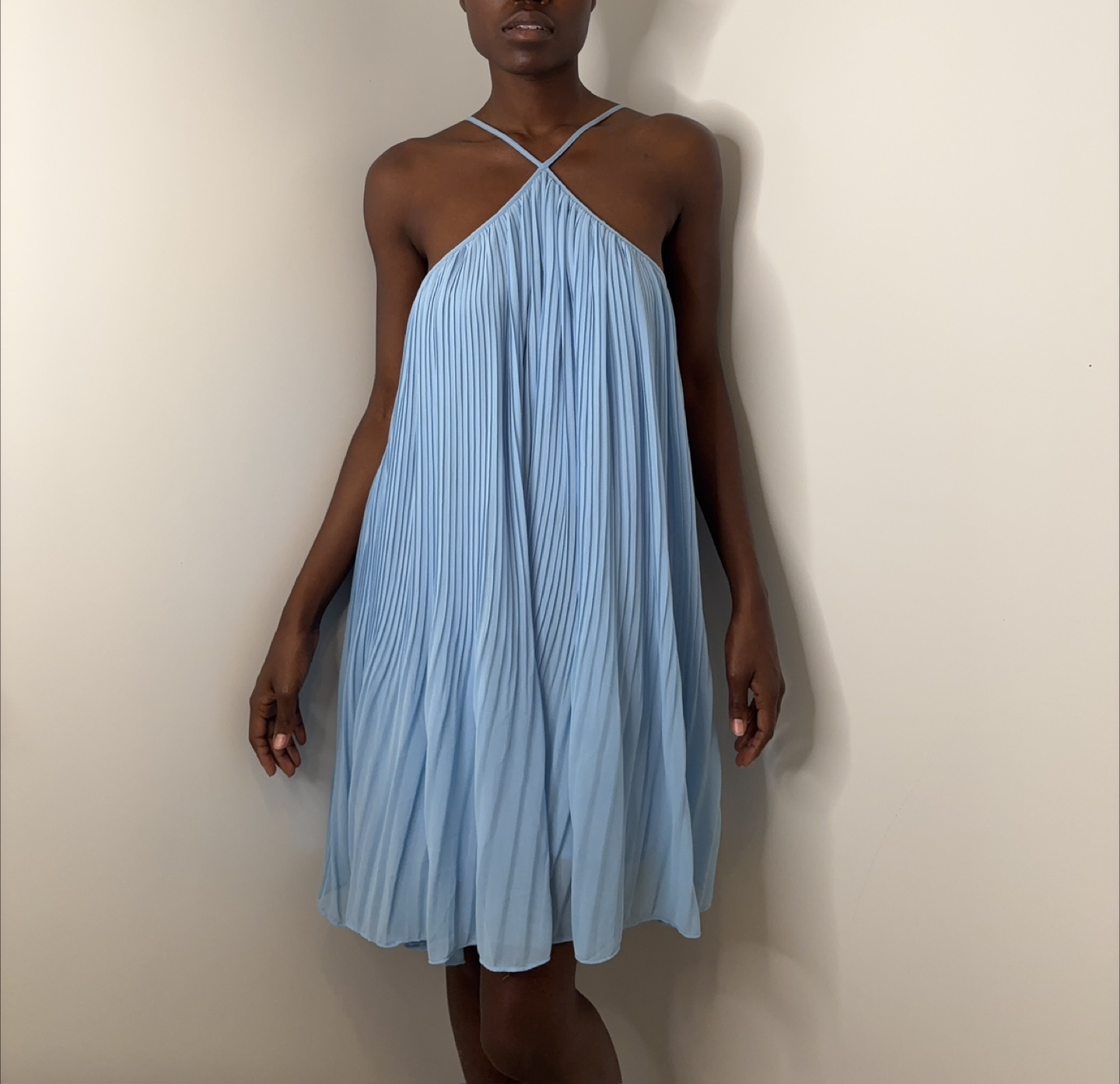 Light Blue Halter Sundress - photo 2