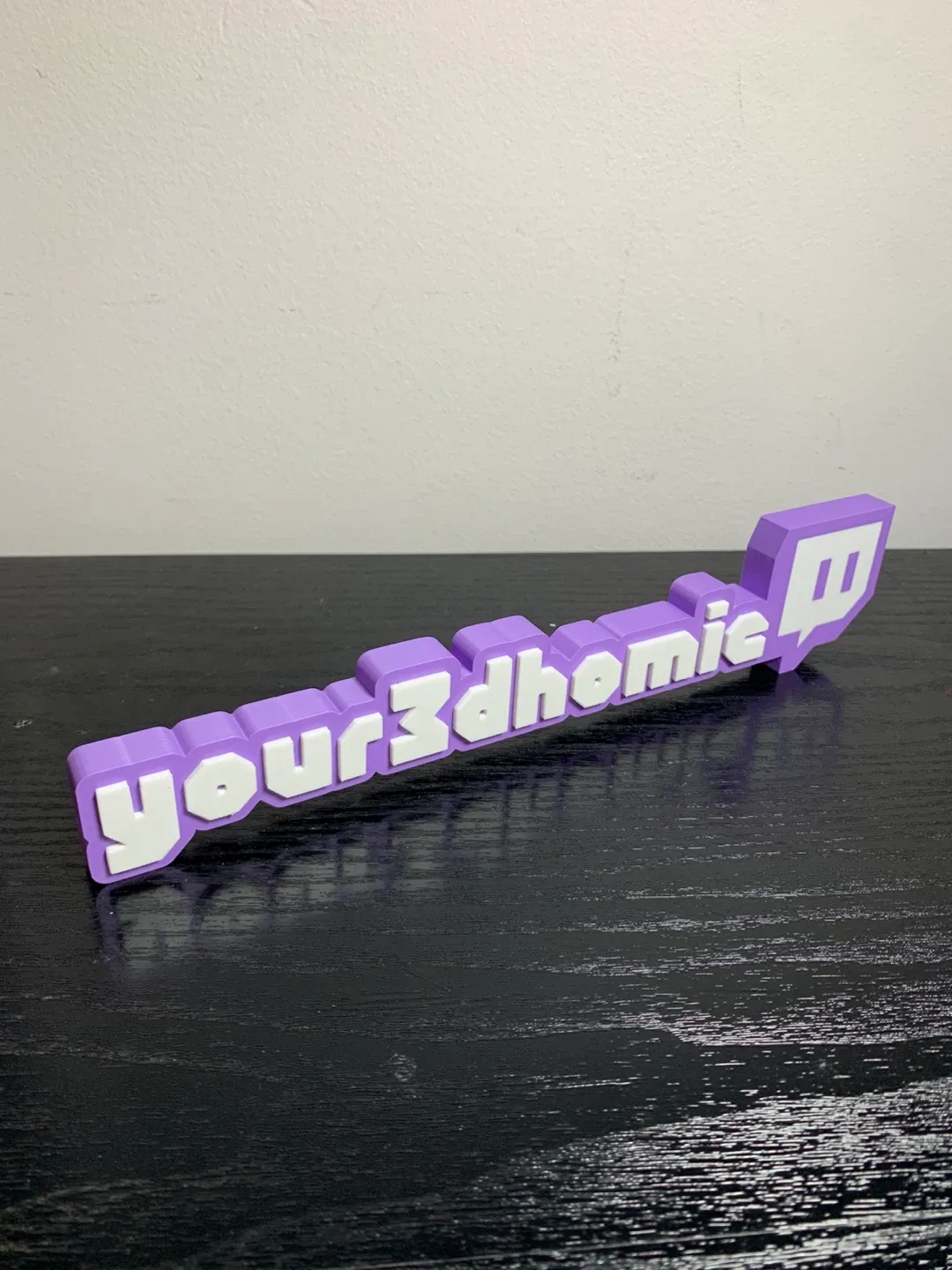 Custom 3D printed Twitch Sign image indicator(2)