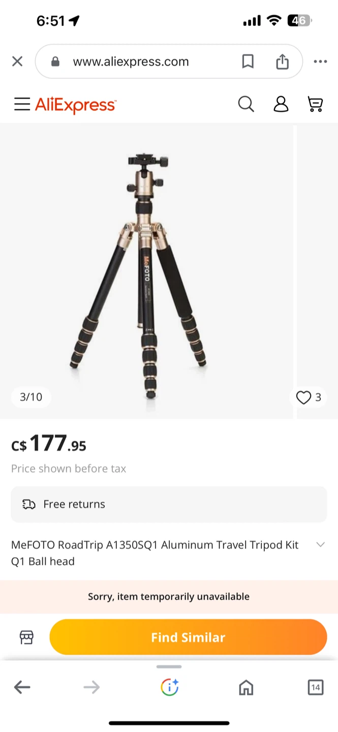 MeFOTO A0350 Aluminium Tripod - photo 5