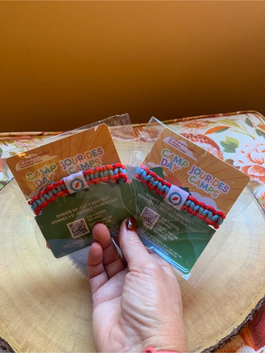 Tim Hortons Camp Day Bracelet 🥕 image indicator(4)