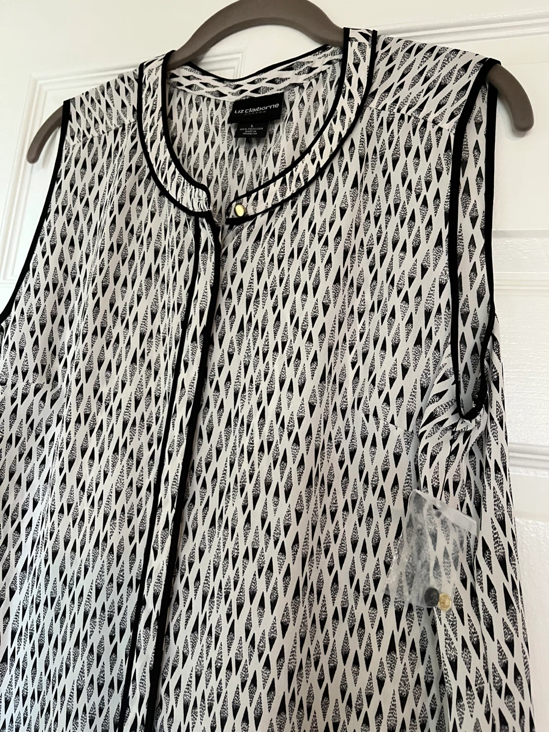 Liz Claiborne Career Top - Size L - photo 4