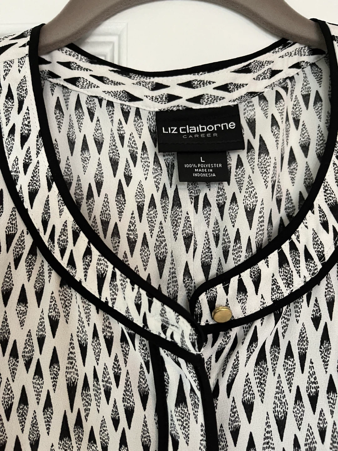 Liz Claiborne Career Top - Size L - photo 2