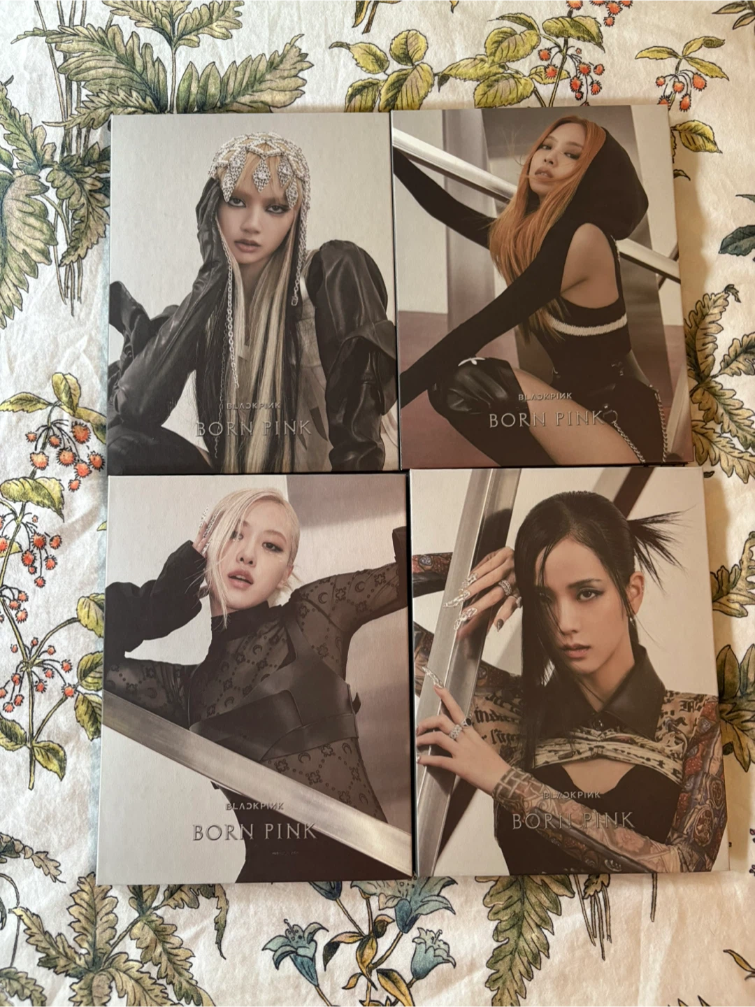 BLACKPINK Born Pink (Digipack) x4 *JENNIE, LISA, JISOO & ROSIE