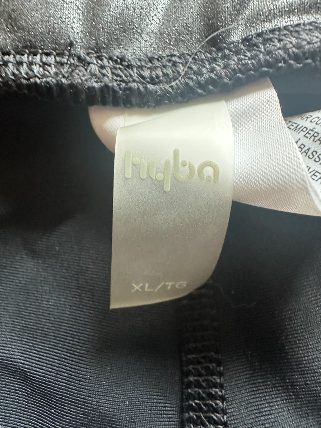 Hyba Black  Shiny Leggings - XL - photo 5