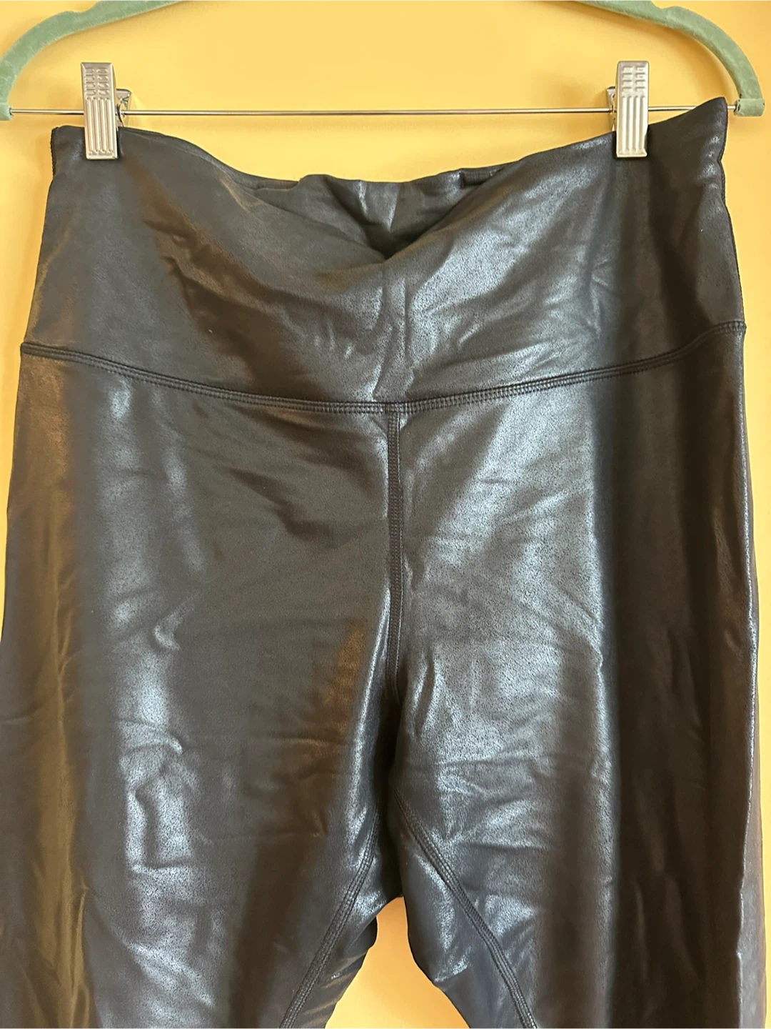 Hyba Black  Shiny Leggings - XL - photo 2