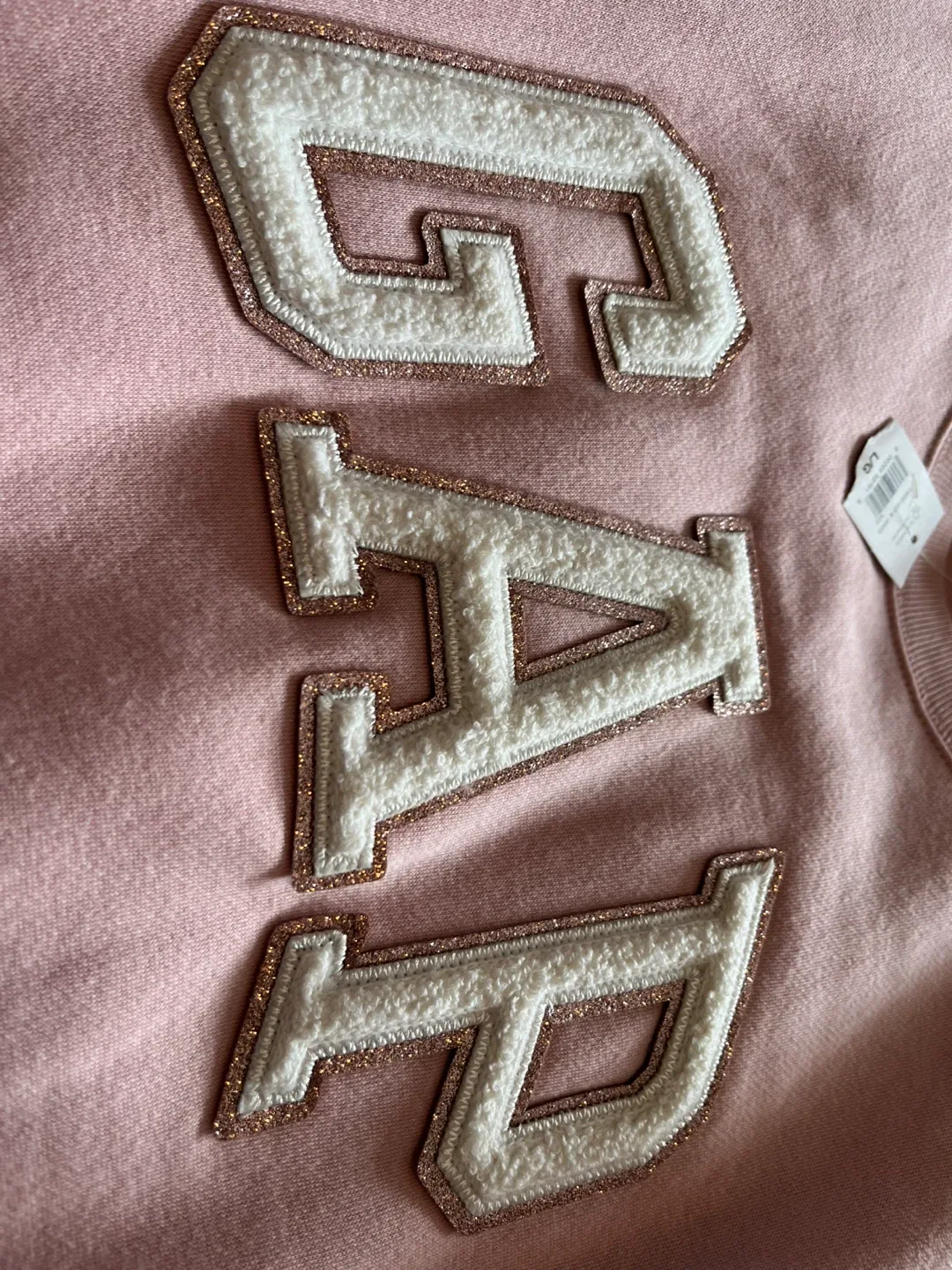 GAP Pink Crewneck Sweatshirt - Size L image indicator(6)