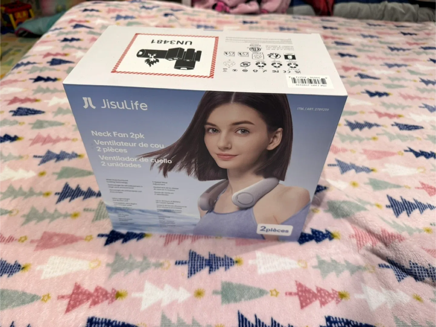 New Jisulife Neck Fan 2pk thumbnail