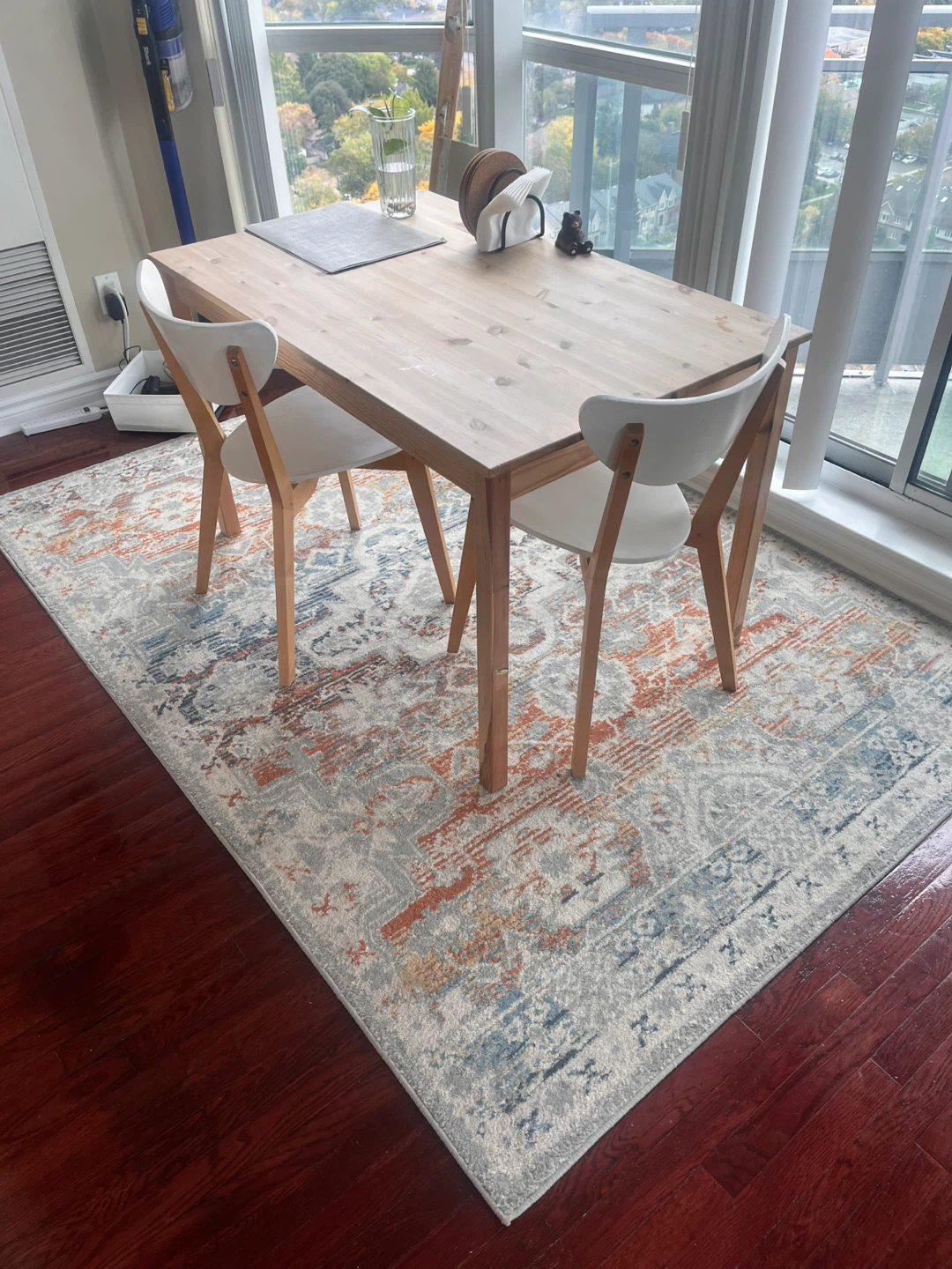 IKEA Randbol Rug, Low Pile, Multicolor, 5'3"x7'9" - photo 2