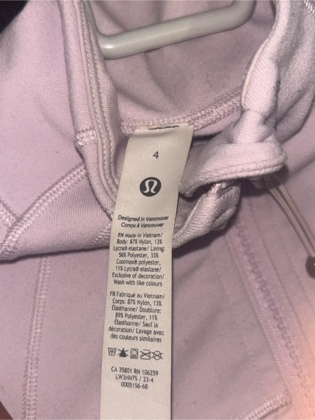 stained Lululemon Jacket - Size 4 image indicator(3)