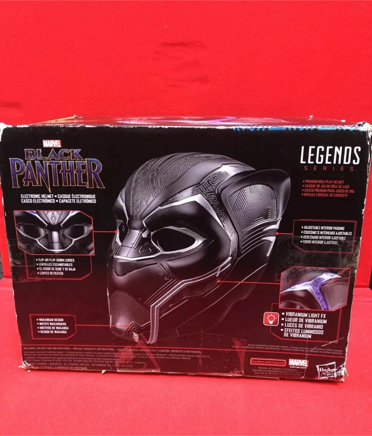 Marvel Black Panther Electronic Helmet Legends Series image indicator(2)