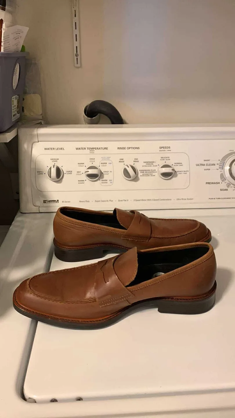 Valuni Brown Leather Penny Loafers image indicator(4)