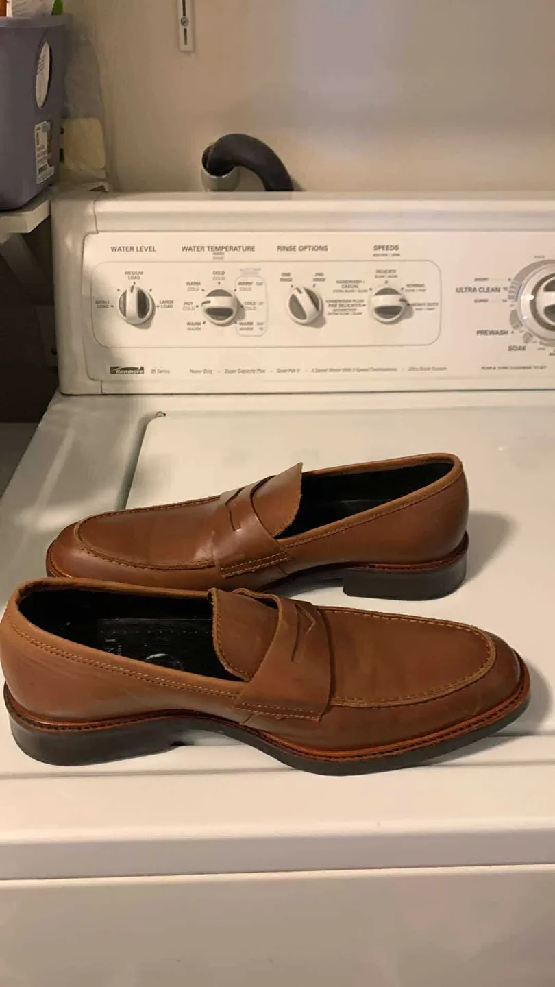 Valuni Brown Leather Penny Loafers image indicator(3)