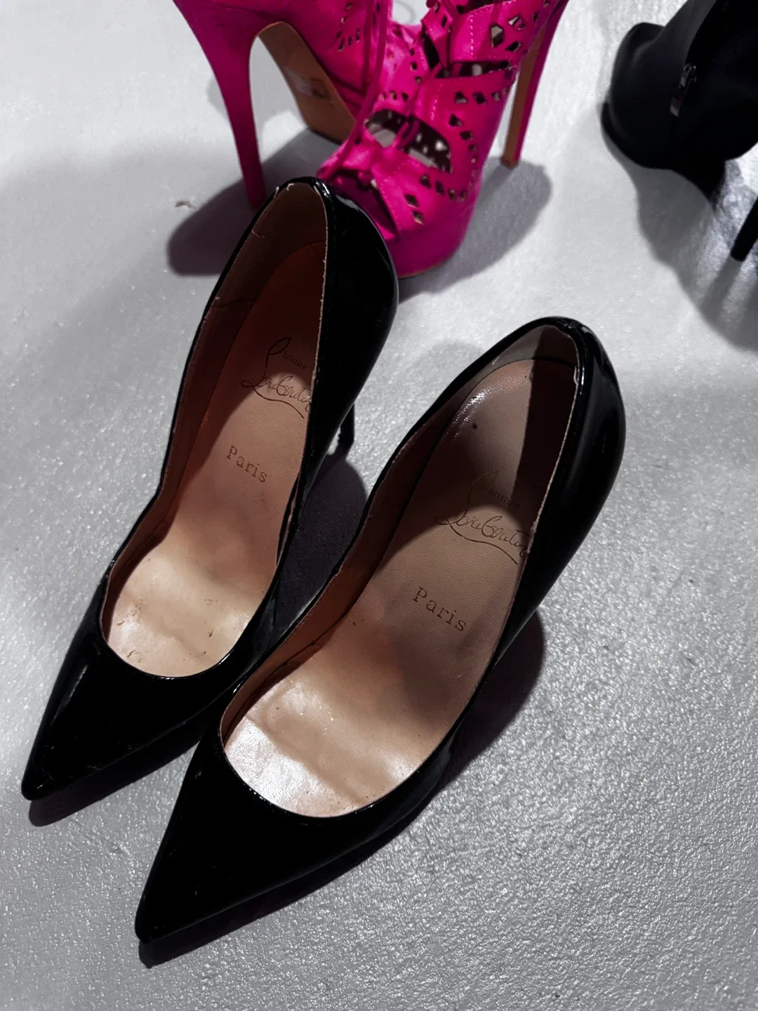 Combo Assorted Shoes - Louboutin, Adidas, Salvatore Ferragamo image indicator(4)