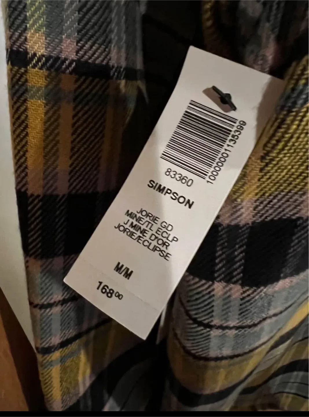 TNA Simpson Jorie GD Flannel Shirt - M/M image indicator(2)