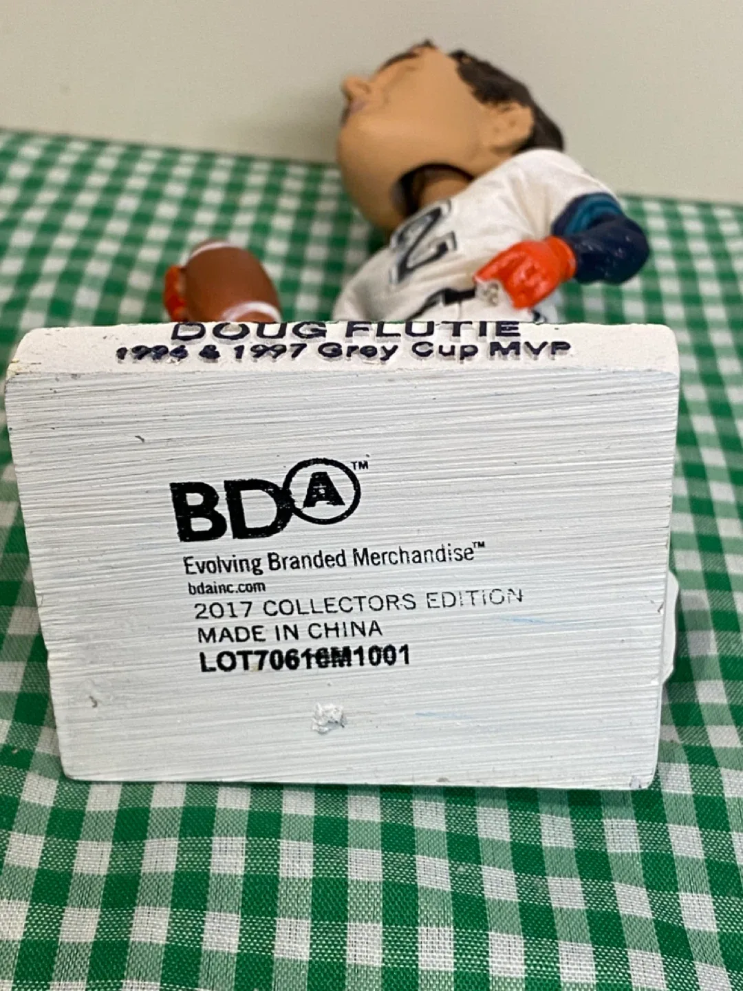 Doug Flutie Bobblehead - BDA 2017 Collectors Edition image indicator(5)