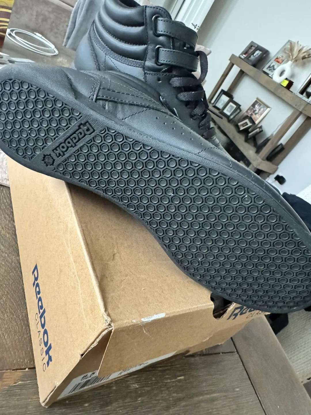 Reebok Classic High Top Sneakers - Black image indicator(2)