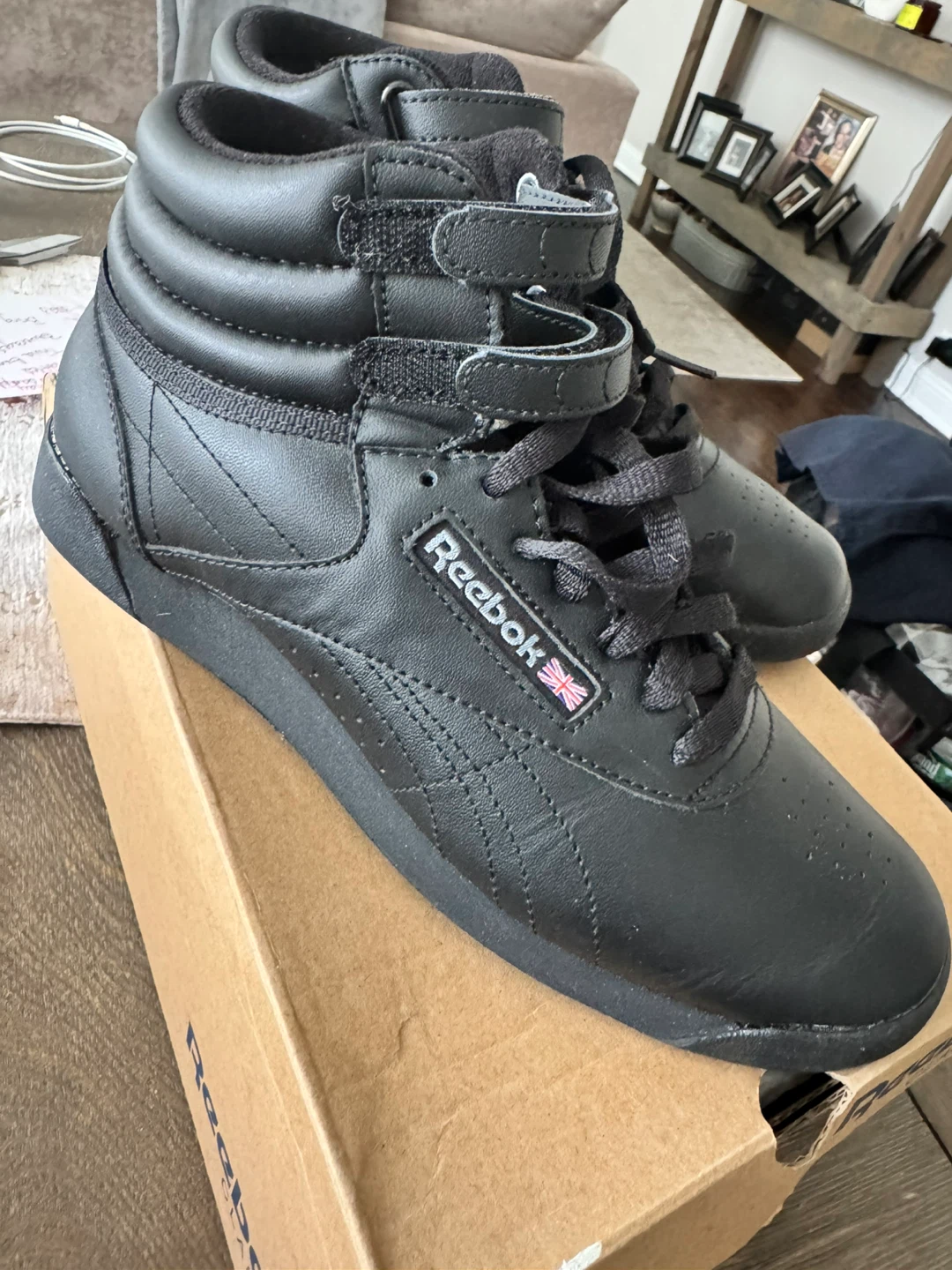 Reebok Classic High Top Sneakers - Black - photo 3