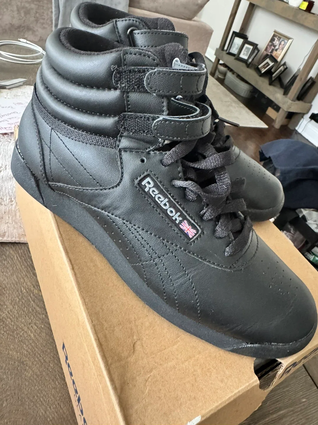 Reebok Classic High Top Sneakers - Black image indicator(3)