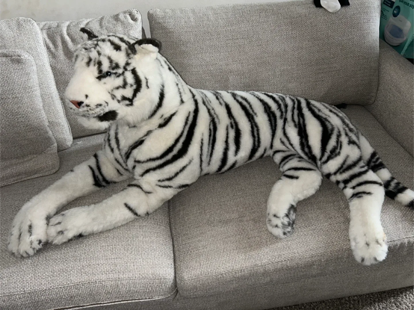 Ty White Tiger Plush image indicator(2)