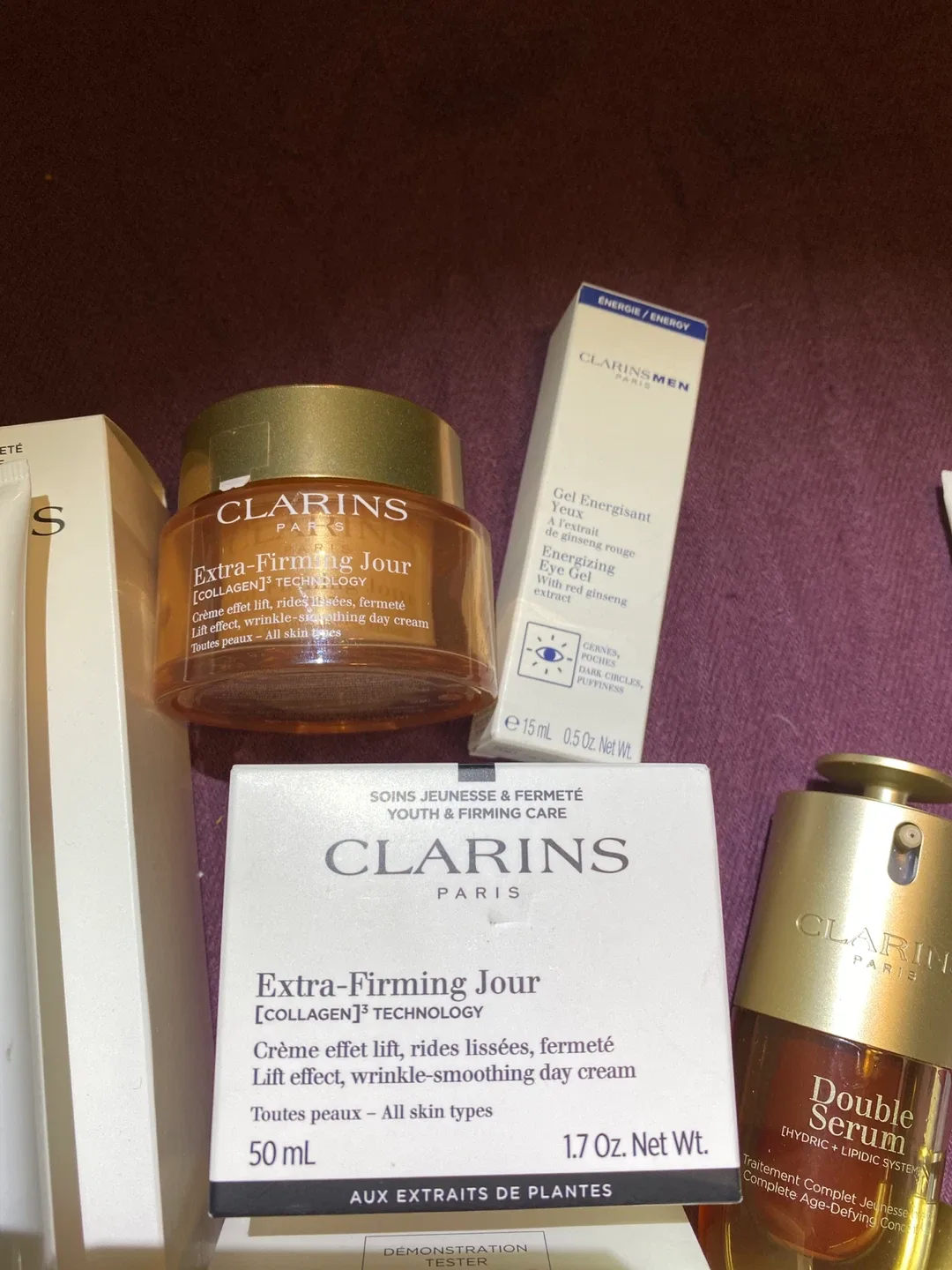 Clarins Skincare Lot - Serums, Primers & More! image indicator(4)