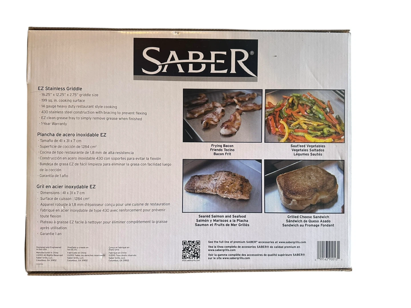 Saber EZ Stainless Steel Griddle - New in Box - photo 2
