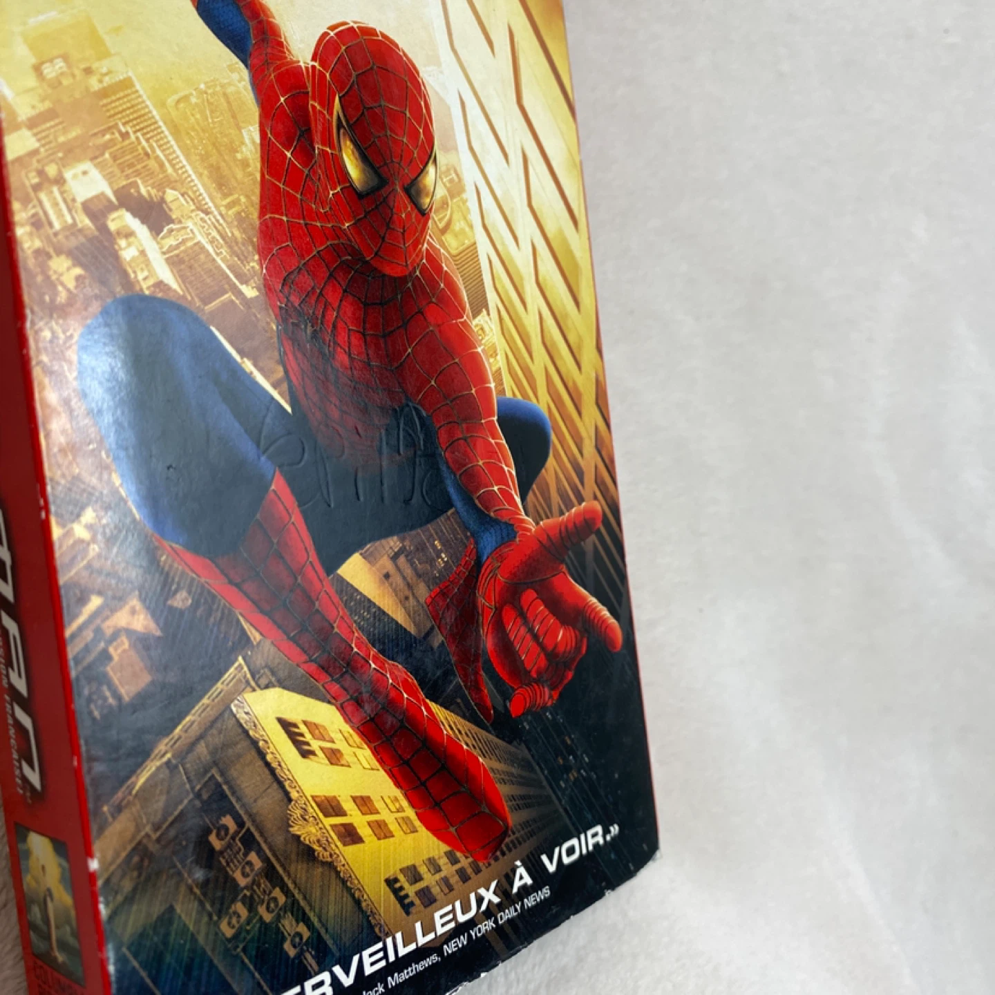 🥕FREE! Spider-Man VHS Tape (French Version) - photo 3