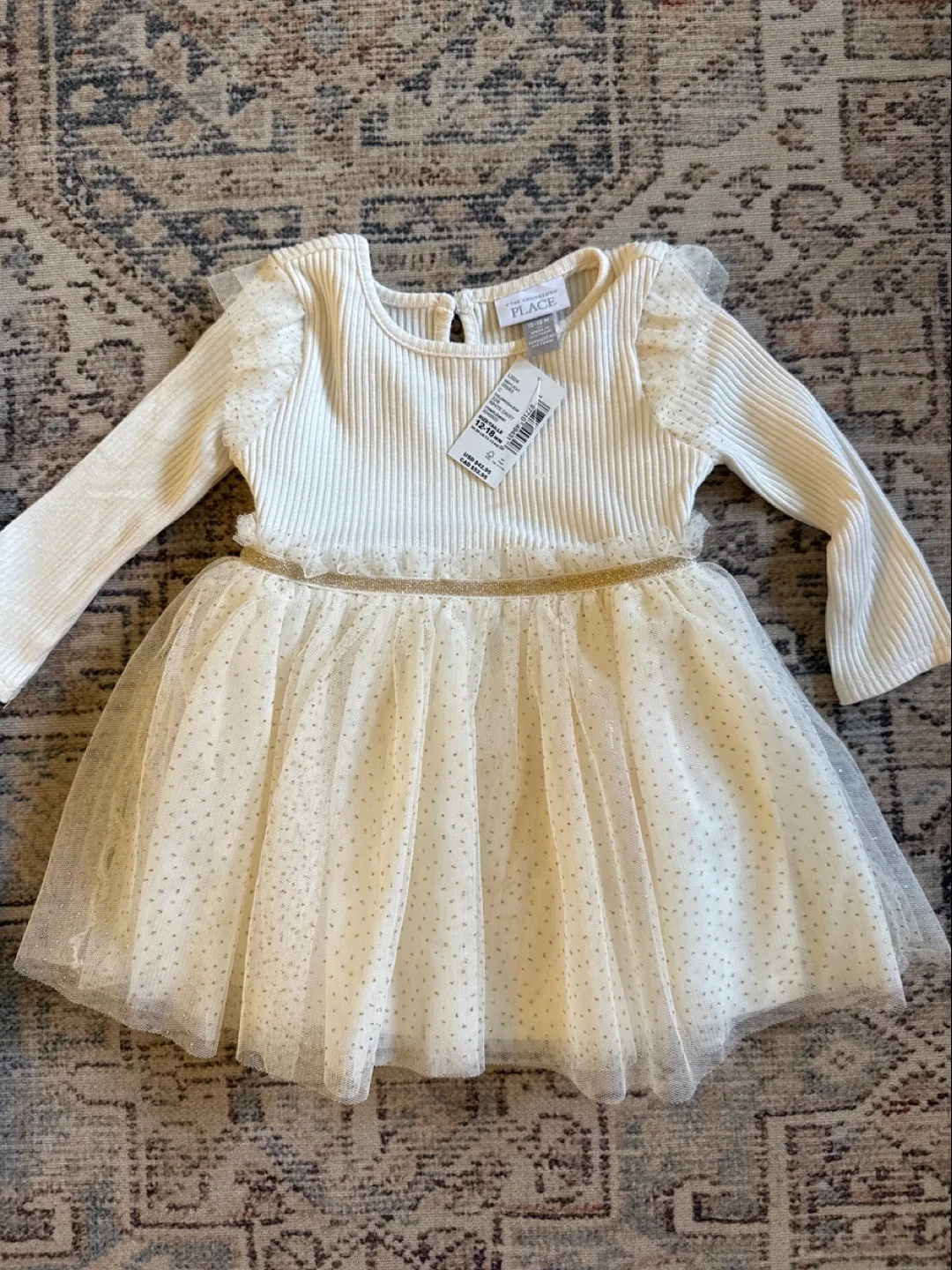 The Children's Place Dress - 12-18 Months - New thumbnail
