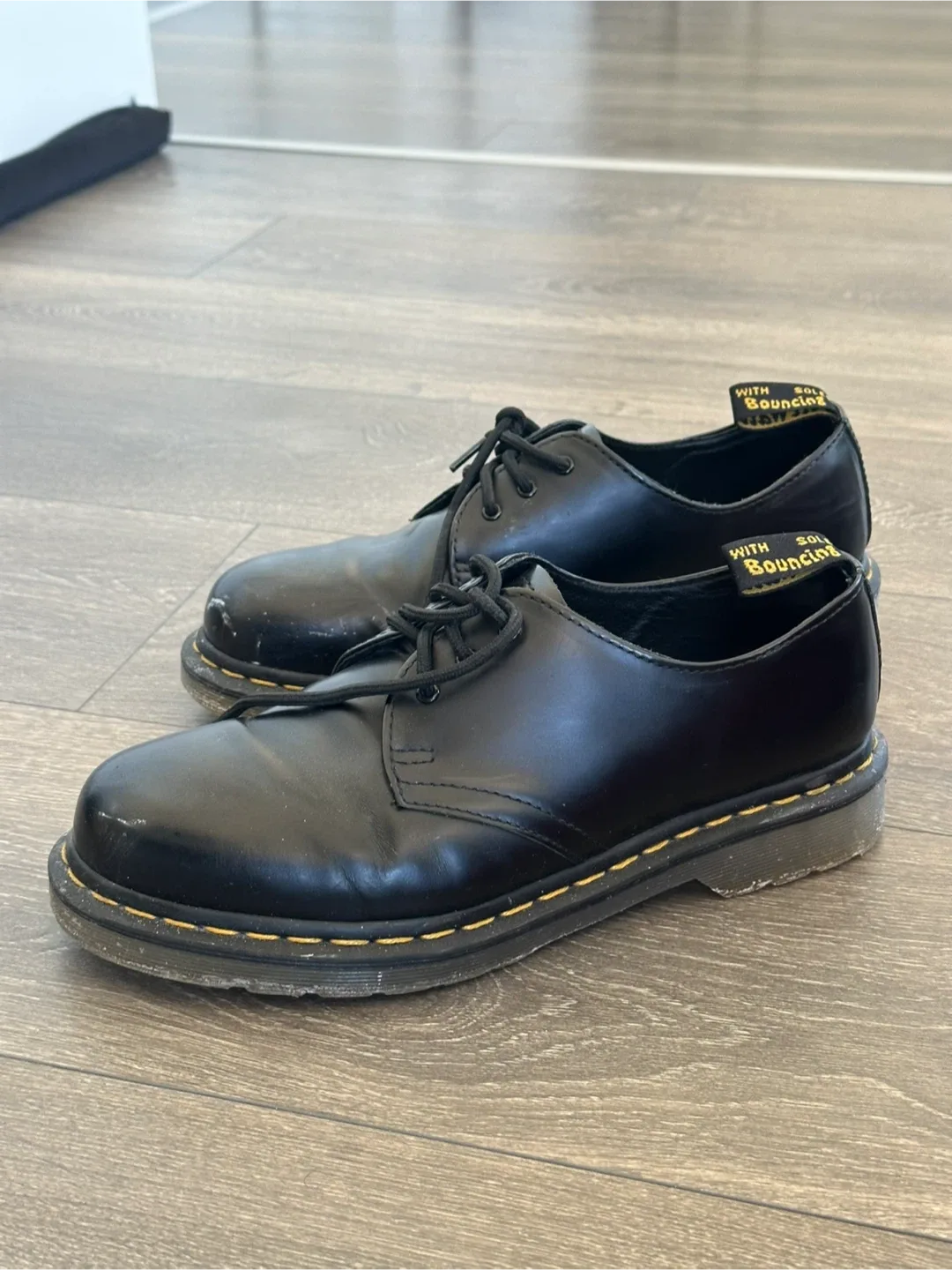 Dr. Martens 1461 Black Leather Shoes thumbnail