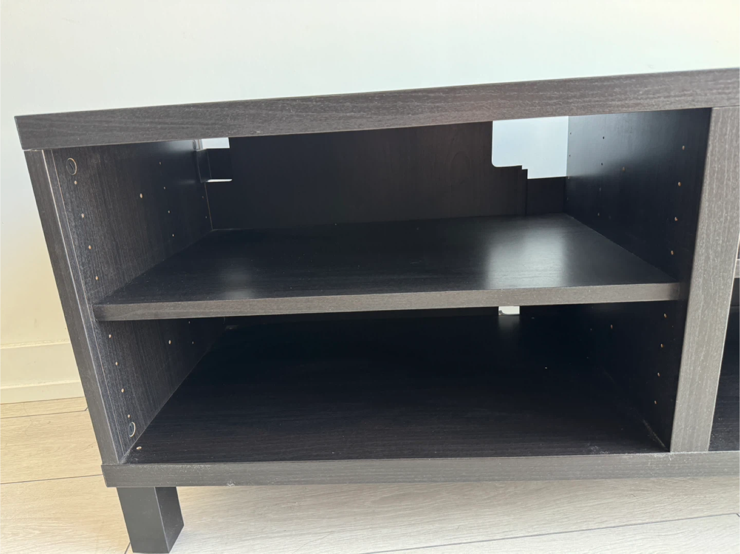 IKEA BESTÅ TV bench, black-brown - photo 4