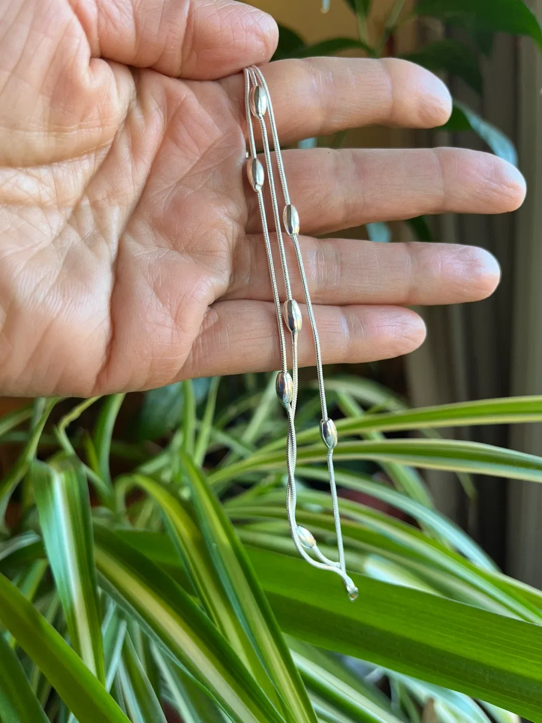 Silver plated Multi-Strand Bracelet image indicator(3)