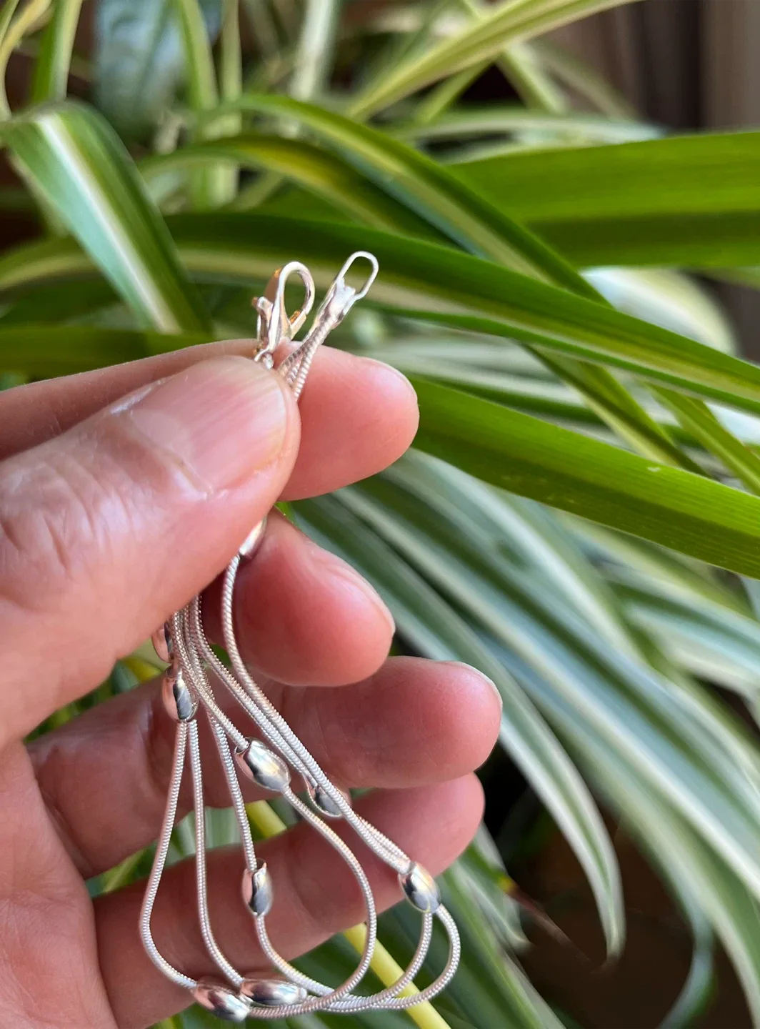 Silver plated Multi-Strand Bracelet image indicator(4)