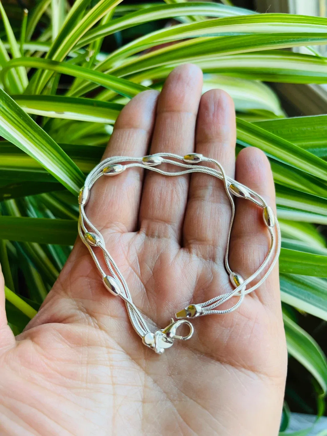 Silver plated Multi-Strand Bracelet image indicator(2)