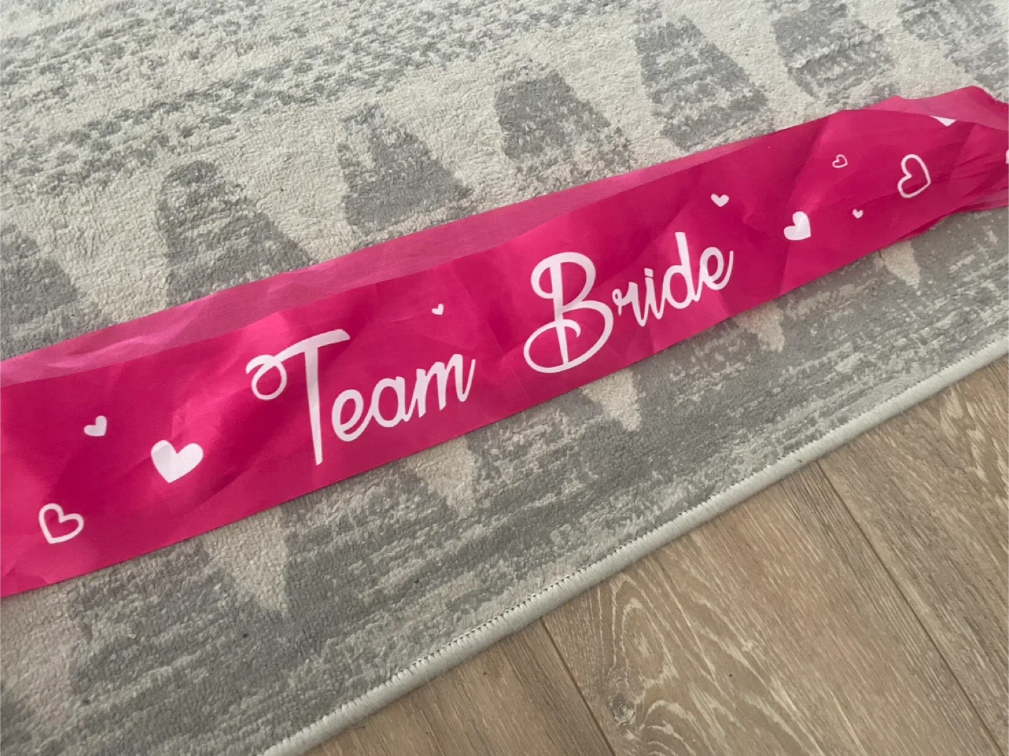 🥕Team Bride Pink Sash thumbnail