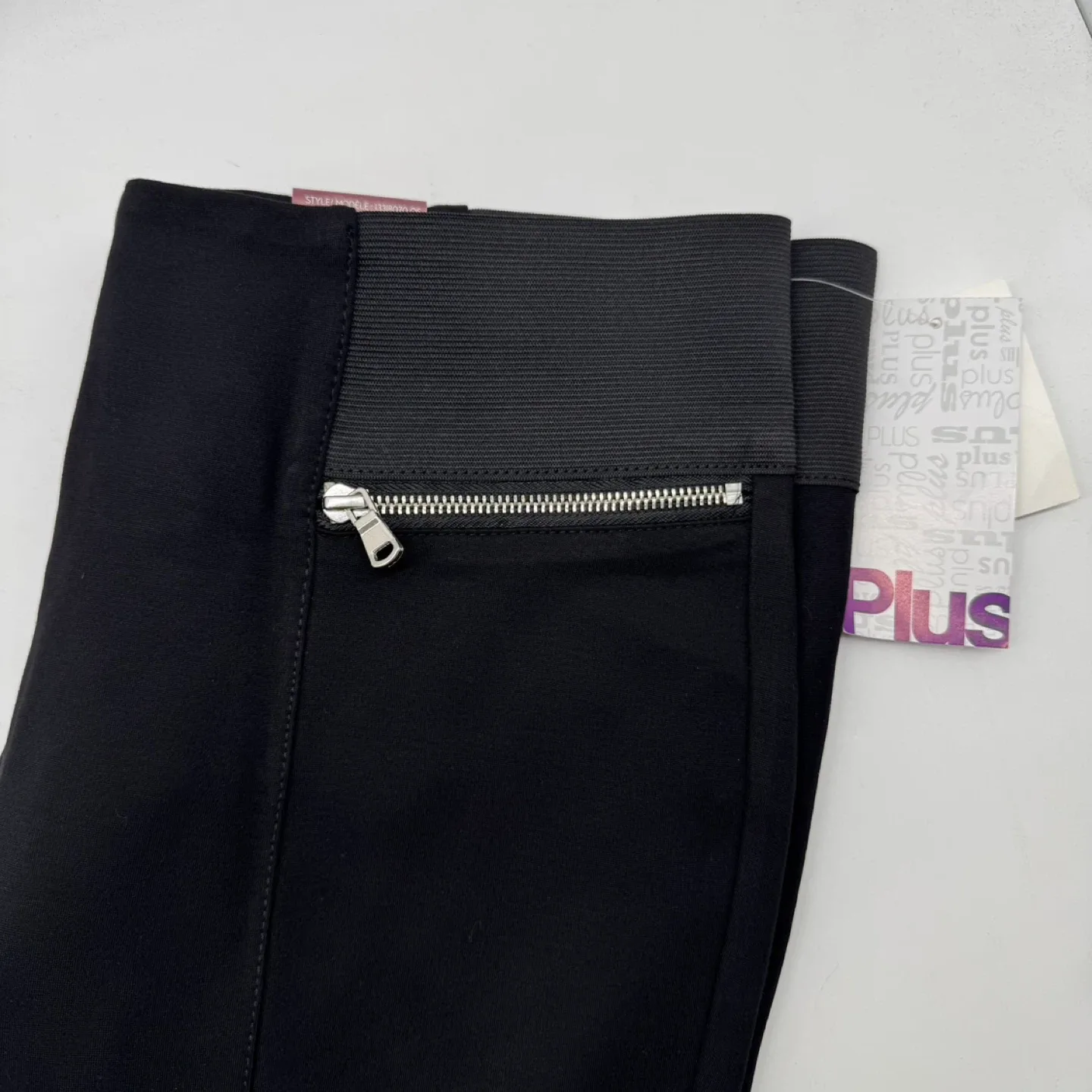 SUKO Jeans Plus Women's Black StretchLeggings Size US 14 image indicator(3)