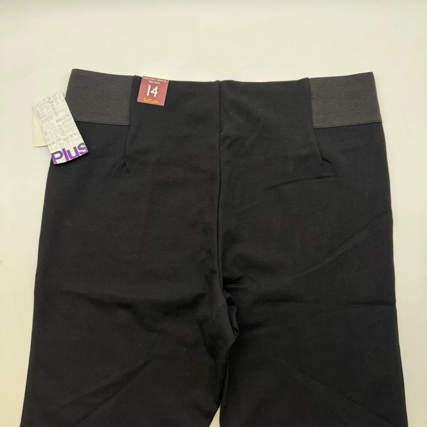 SUKO Jeans Plus Women's Black StretchLeggings Size US 14 image indicator(7)